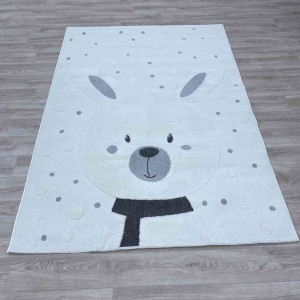 سجاد تركي اطفال كيدز A1224A اللون كريم مقاس 120*170