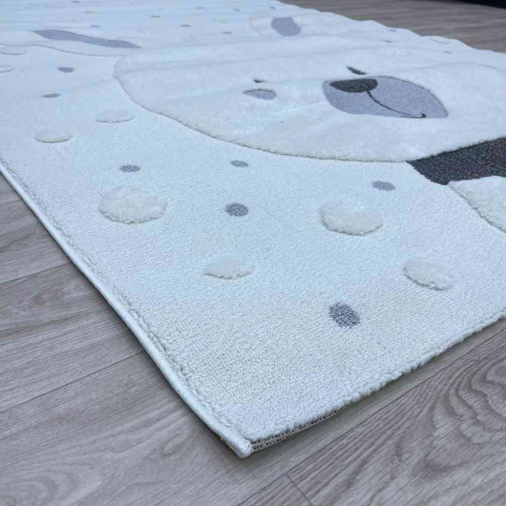 سجاد تركي اطفال كيدز A1224A اللون كريم مقاس 120*170 سجاد تركي اطفال كيدز A1224A اللون كريم مقاس 120*170