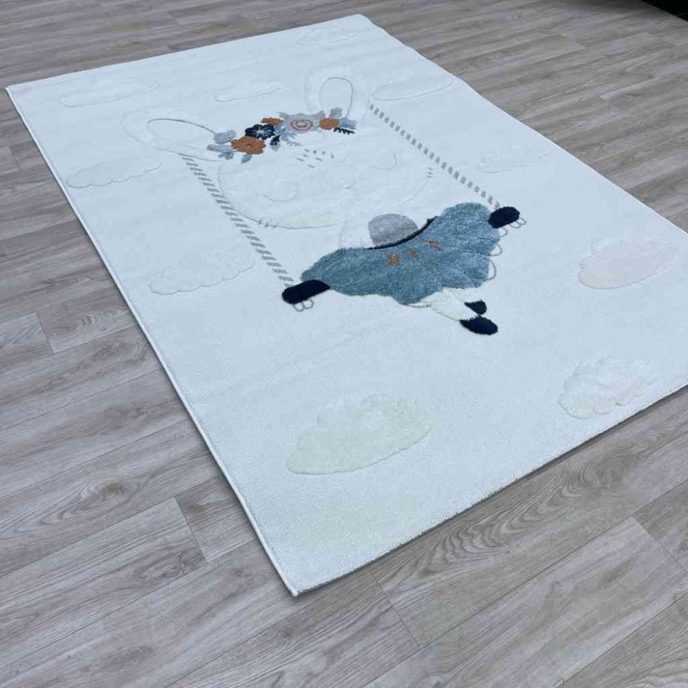 سجاد تركي اطفال كيدز A1561A اللون كريم مقاس 80*150 سجاد تركي اطفال كيدز A1561A اللون كريم مقاس 80*150