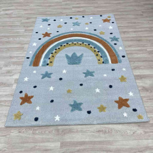 سجاد تركي اطفال كيدز A1570A اللون كريم مقاس 80*150