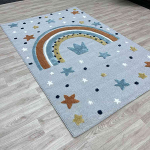 سجاد تركي اطفال كيدز A1570A اللون كريم مقاس 80*150 سجاد تركي اطفال كيدز A1570A اللون كريم مقاس 80*150