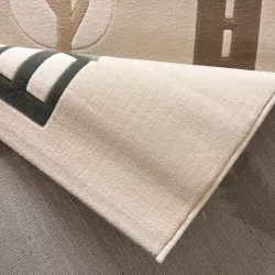سجاد تركي اطفال كيدز بلاس 442358A اللون كريم مقاس 200*300