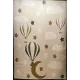 سجاد تركي اطفال كيدز بلاس 441558A اللون كريم مقاس 80*150