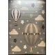 سجاد تركي اطفال كيدز بلاس 41561A اللون سماوي فاتح مقاس 80*150