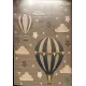 سجاد تركي اطفال كيدز بلاس 41561A اللون رصاصي فاتح مقاس 200*300
