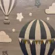 سجاد تركي اطفال كيدز بلاس 41561A اللون رصاصي فاتح مقاس 200*300