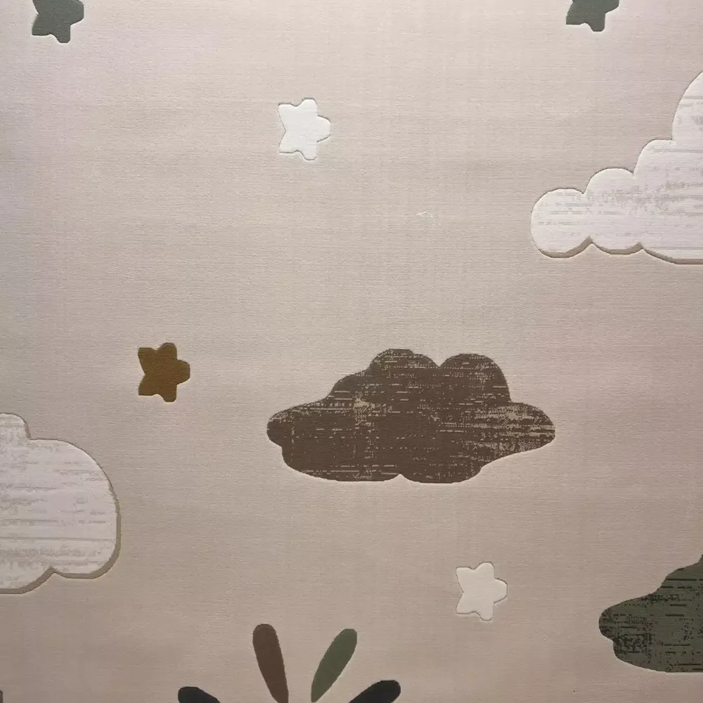 سجاد تركي اطفال كيدز بلاس 41565A اللون كريم مقاس 80*150