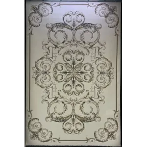 سجاد تركي لندن 41249A كريم اخضر مقاس 200*300