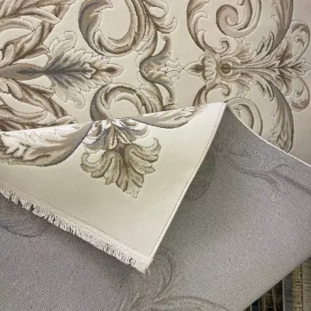 سجاد تركي لندن 41249A كريم بيج فاتح مقاس 400*500