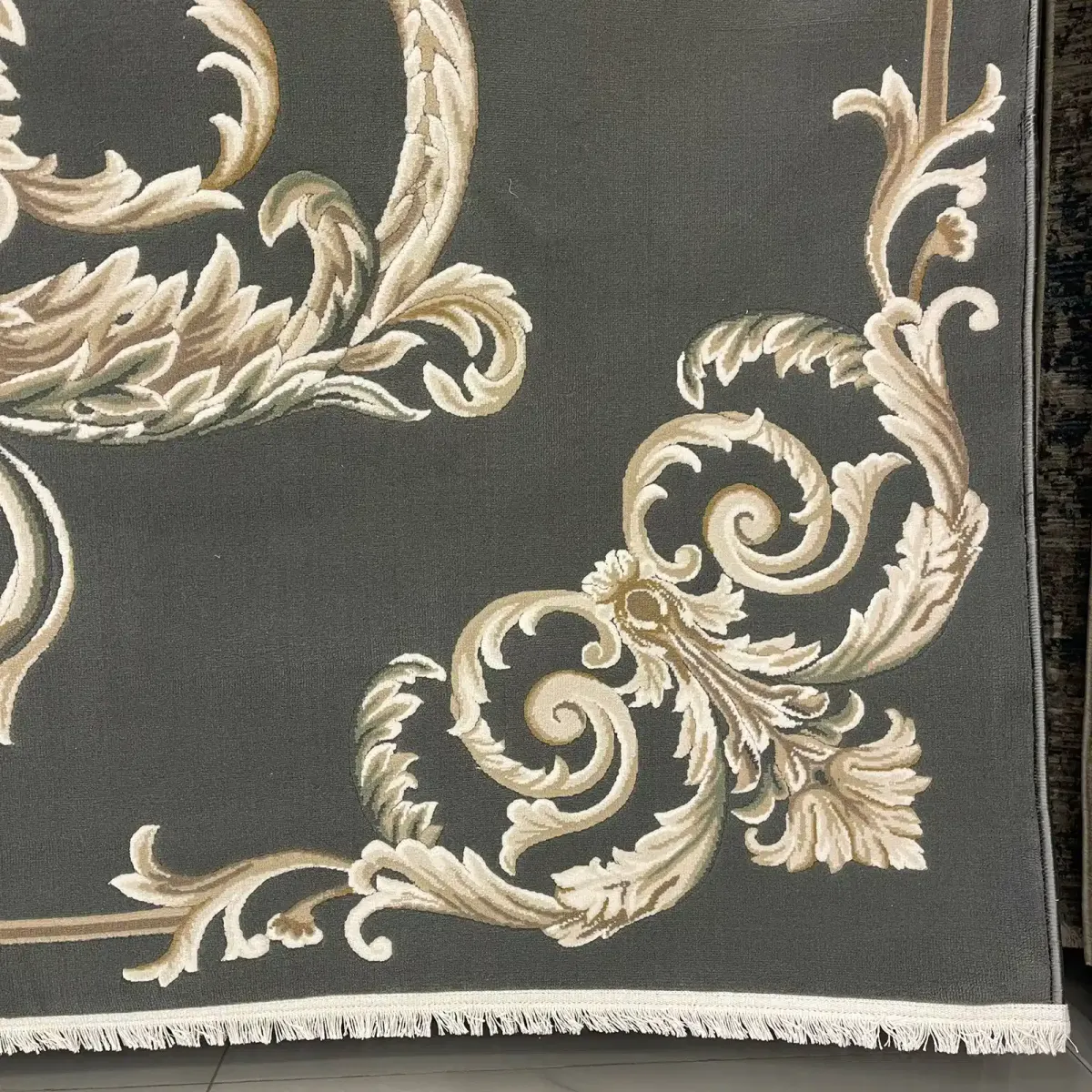 سجاد تركي لندن 41249A بترولي بيج فاتح مقاس 250*350