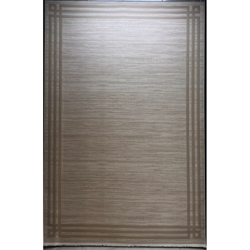 سجاد تركي مودرن فندقي لورين F414C كريم بيج مقاس 80*150