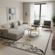 سجاد تركي لافندر N0598A اسود مقاس 400*500