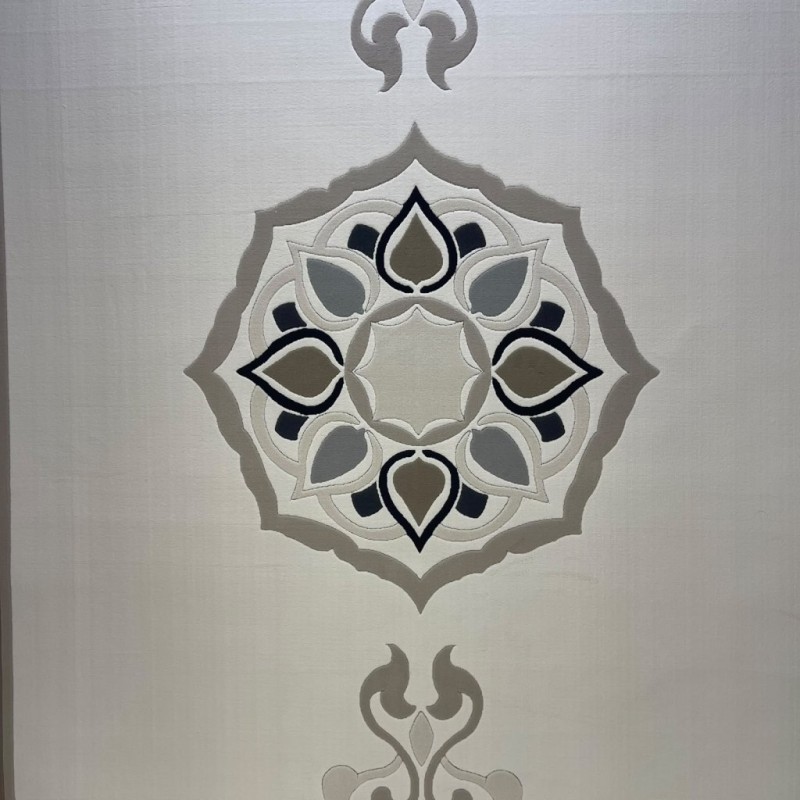 سجاد تركي لافندر N0598A اسود مقاس 400*500