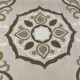 سجاد تركي لافندر N0598A بيج دائري مقاس 200*200