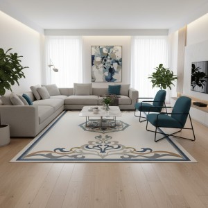 سجاد تركي لافندر N0598A رصاصي ميكس مقاس 400*500