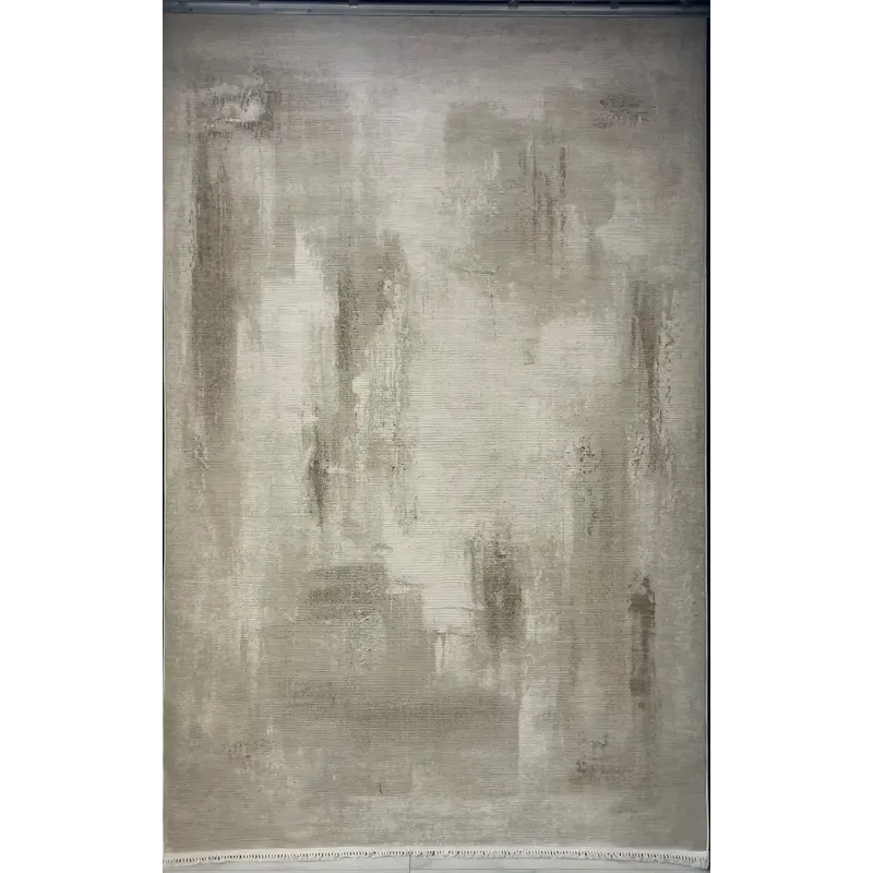 سجاد تركي مودرن لافيش 37842A كريم بيج مقاس 50*80