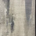 سجاد تركي مودرن لافيش 37842A كريم سماوي مقاس 100*200