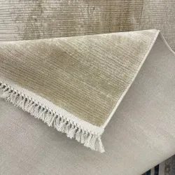 سجاد تركي مودرن لافيش 37842A كريم ذهبي مقاس 50*80