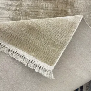 سجاد تركي مودرن لافيش 37842A كريم ذهبي مقاس 50*80
