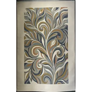 سجاد لوتس تركي AA191A سماوي مقاس 250*350