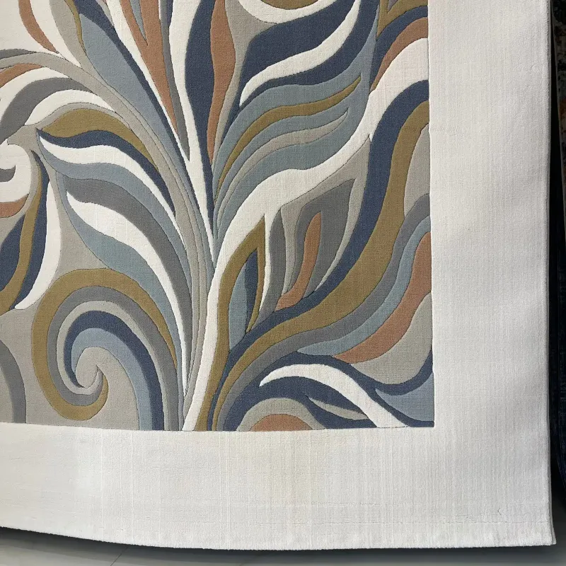 سجاد لوتس تركي AA191A سماوي مقاس 250*350 - سجاد فرنسي شرقي