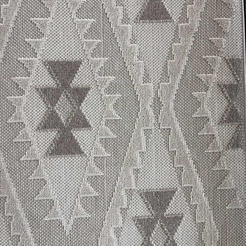سجاد خيش لوفر تركي E094A رمادي فاتح مقاس 50*80
