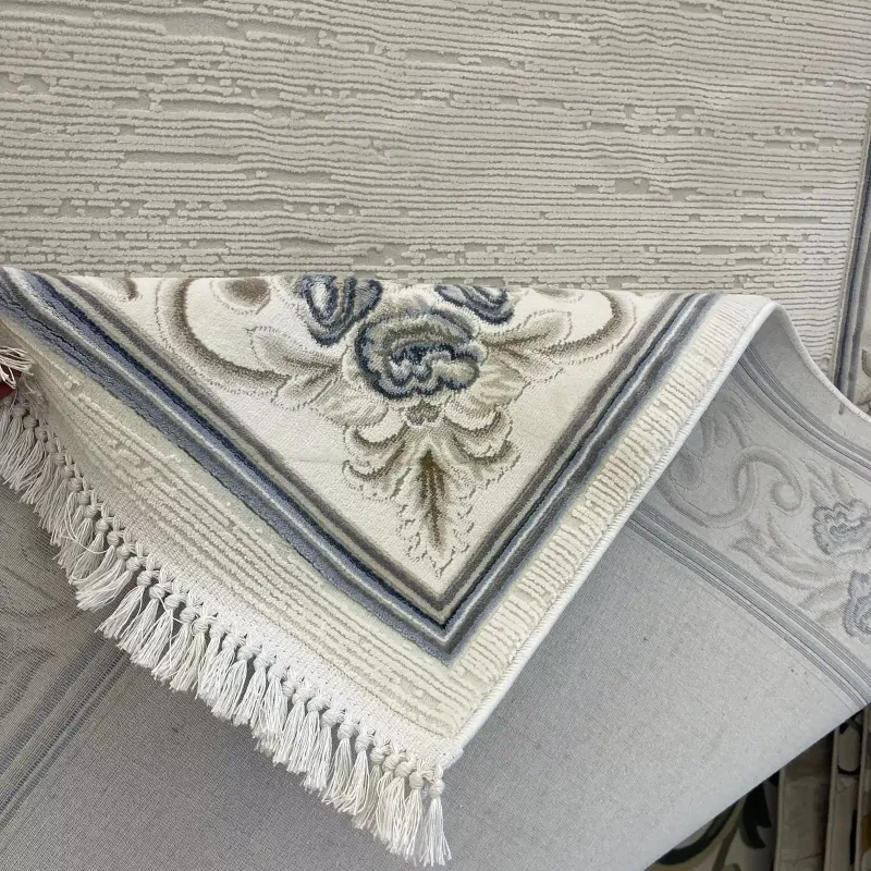 سجاد تركي مدريد 41135A سماوي مقاس  100*300