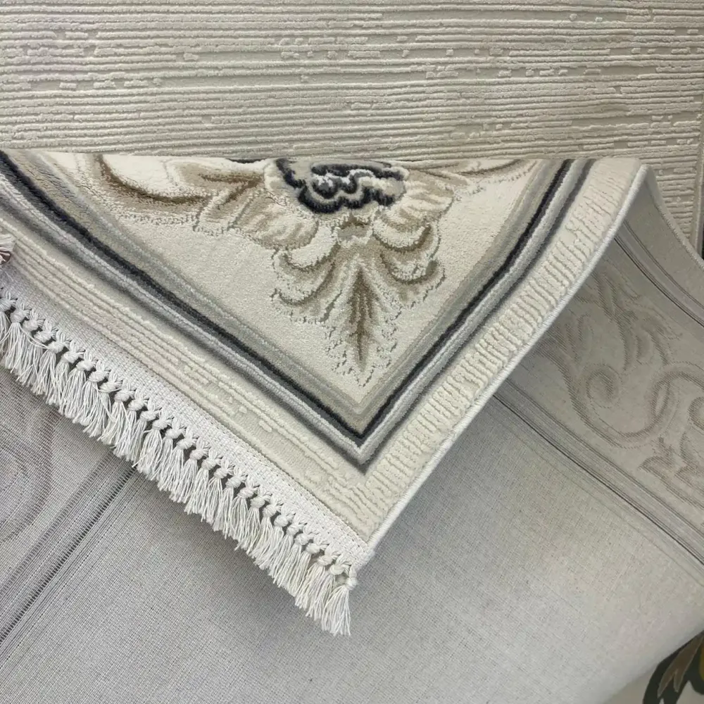 سجاد تركي مدريد 41135A رصاصي مقاس 50*80