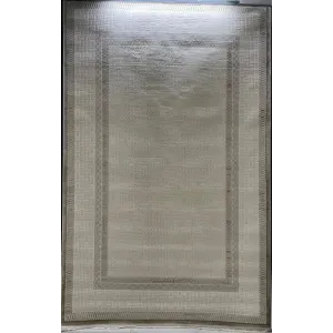 سجاد تركي مودرن مون 40986A بيج مقاس 50*80