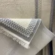 سجاد تركي مودرن مون 40986A سماوي مقاس 50*80