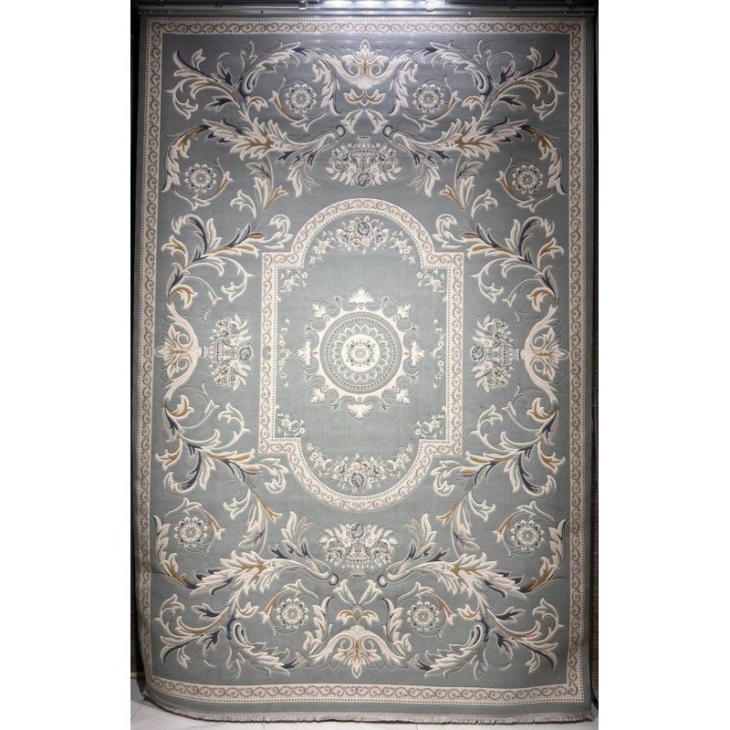 سجاد تركي موناليزا 41185A سماوي مقاس 100*300