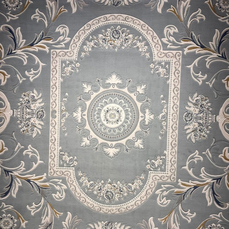 سجاد تركي موناليزا 41185A سماوي مقاس 100*300