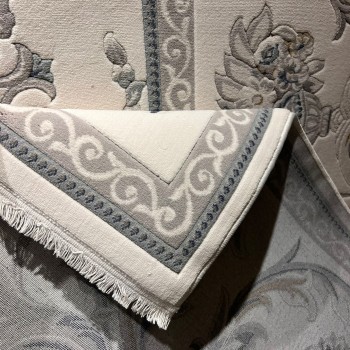سجاد تركي موناليزا 41185A كريم سماوي مقاس 200*300