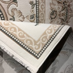 سجاد تركي موناليزا 41185A بيج فاتح سماوي مقاس 100*300