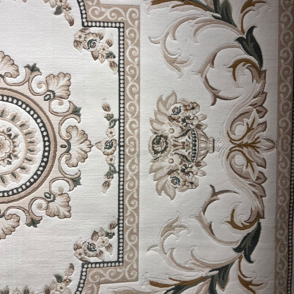 سجاد تركي موناليزا 41185A بيج فاتح سماوي مقاس 80*150 سجاد تركي موناليزا 41185A بيج فاتح سماوي مقاس 80*150