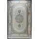سجاد باناميرا تركي 35830A كريم سماوي مقاس 50*80 - سجاد فرنسي شرقي