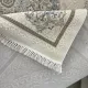 سجاد باناميرا تركي 35830A كريم سماوي مقاس 50*80 - سجاد فرنسي شرقي