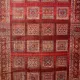 سجاد بلاتينيوم افغاني بخاري تركي H0181B احمر مقاس 80*150 - سجاد بخارى