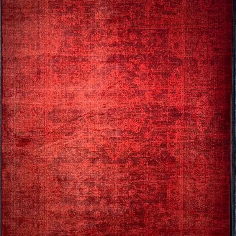 سجاد بلاتينيوم افغاني بخاري تركي H0195C احمر مقاس 400*500