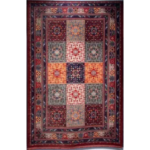 سجاد بلاتينيوم افغاني بخاري تركي OL406C احمر مقاس 80*150