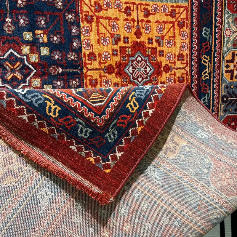 سجاد بلاتينيوم افغاني بخاري تركي OL406C احمر مقاس 80*150