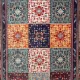 سجاد بلاتينيوم افغاني بخاري تركي OL406C احمر مقاس 80*150 - سجاد بخارى