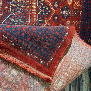 سجاد بلاتينيوم افغاني بخاري تركي OL417B احمر مقاس 400*500 سجاد بلاتينيوم افغاني بخاري تركي OL417B احمر مقاس 400*500