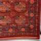 سجاد بلاتينيوم افغاني بخاري تركي OL434B احمر مقاس 80*150