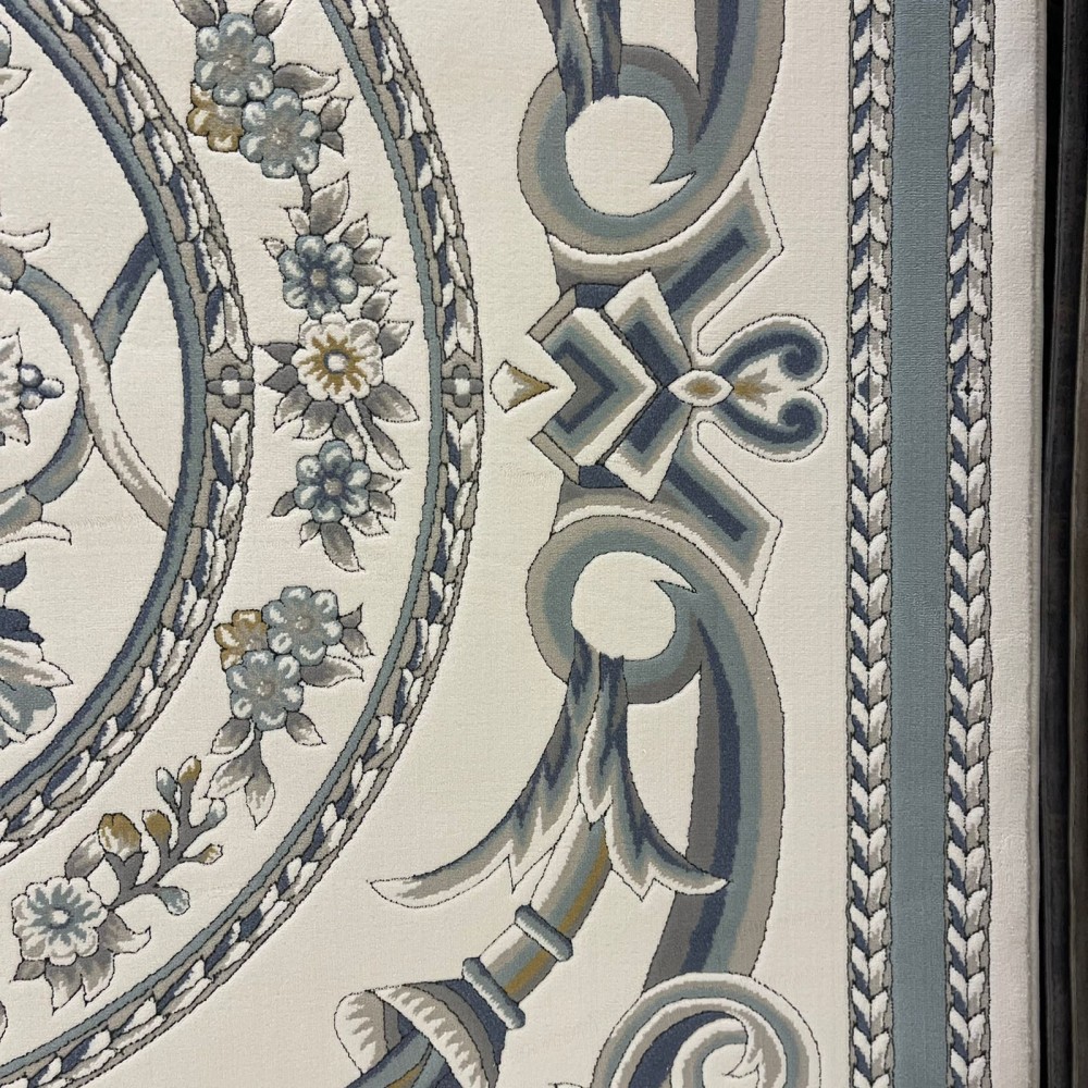 سجاد تركي رجوة G0710K ابيض سماوي ابيض دايري مقاس 150*150 سجاد تركي رجوة G0710K ابيض سماوي ابيض دايري مقاس 150*150
