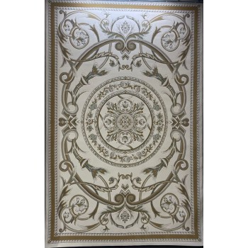 سجاد تركي رجوة G0710K ابيض اخضر مقاس 150*220