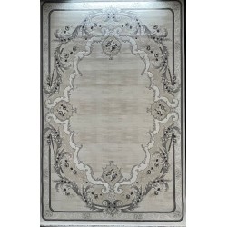 سجاد تركي لوريان 41254A اسود كريم مقاس 80*150