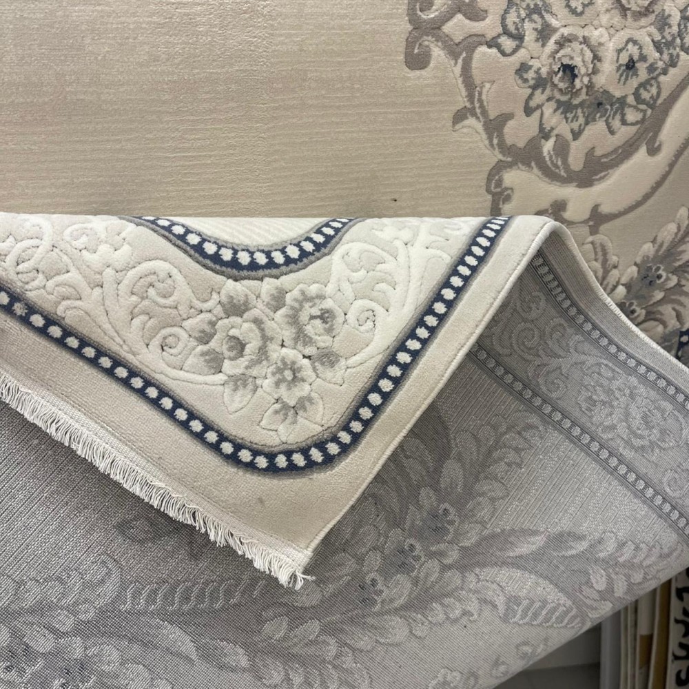 سجاد تركي لوريان 41254A بيج فاتح سماوي مقاس 80*150 سجاد تركي لوريان 41254A بيج فاتح سماوي مقاس 80*150