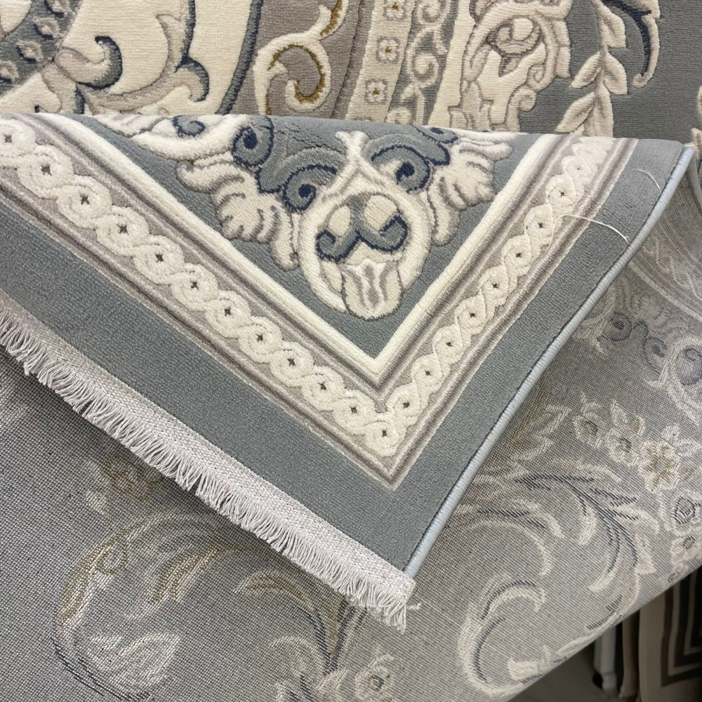 سجاد تركي روما 41580A سماوي مقاس 80*150