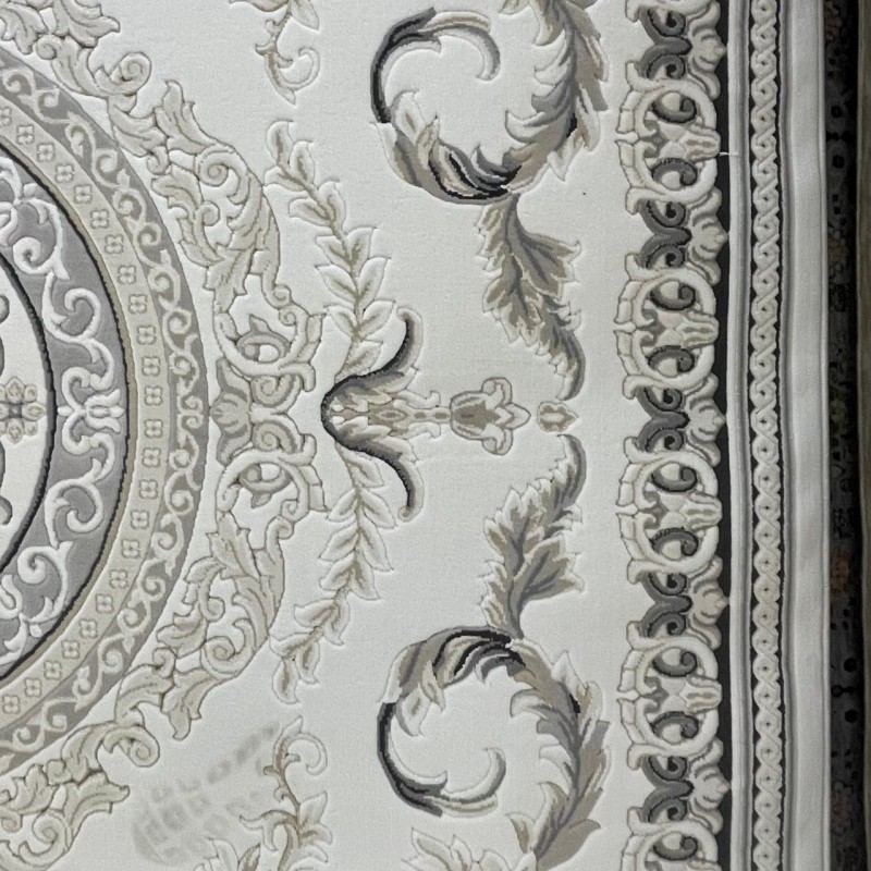 سجاد تركي روما 41580A اسود كريم مقاس 100*300